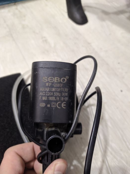 Наружный фильтр для аквариума марки SOBO