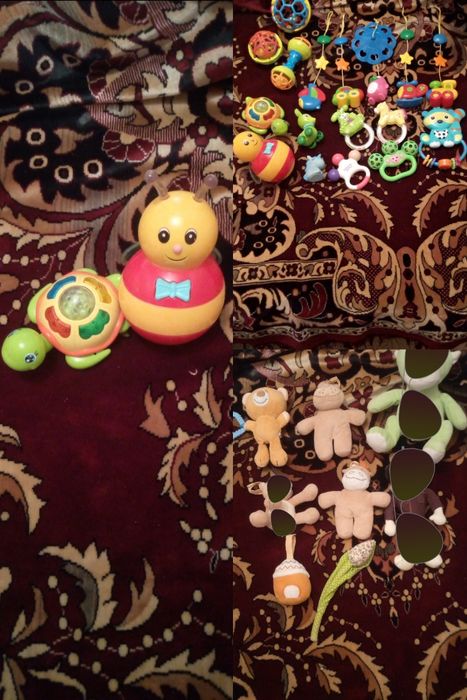 Продам игрушки погремушки за все кроме