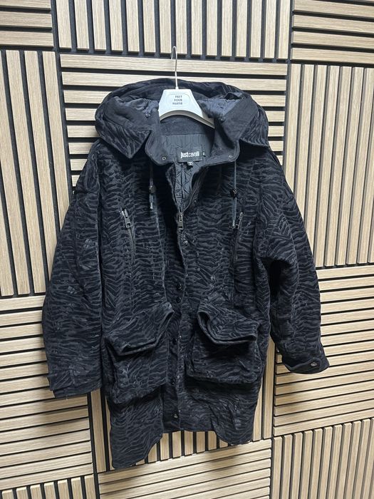 Just Cavalli : Made in ITALY Вълнено палто Oversized размер 40-М/Л -  Оригинал