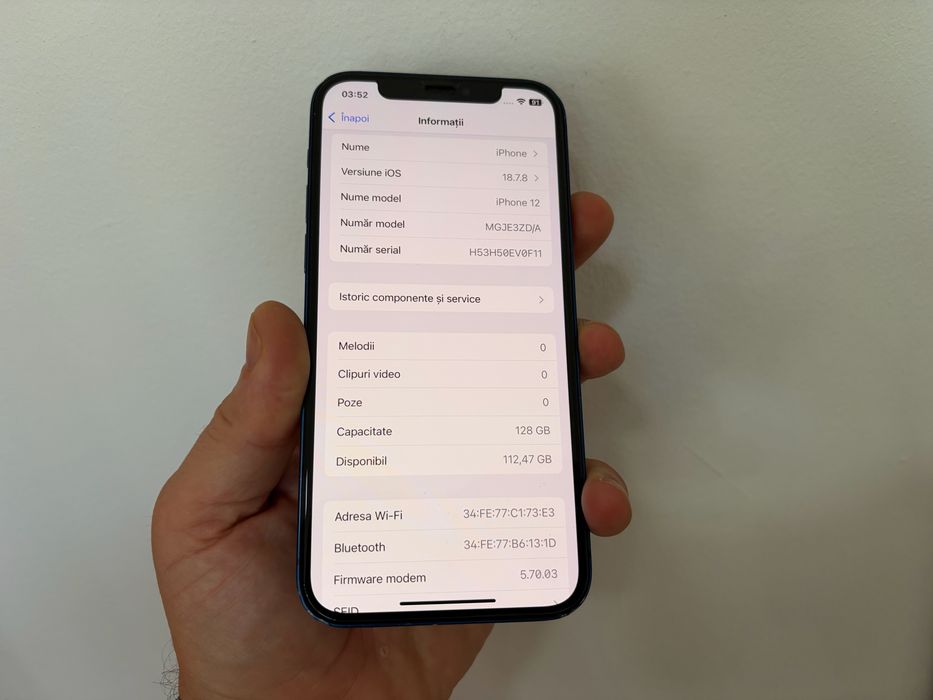 Iphone 12, 128 gb, Blue