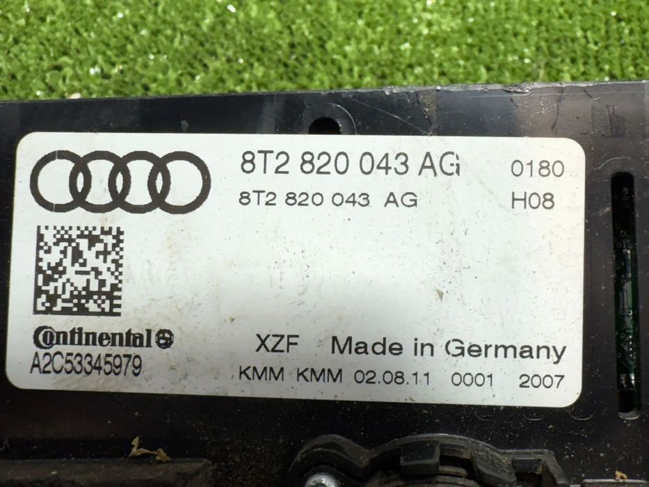 PANOU COMANDA CLIMA / AC AUDI A4 B8 COD OEM 8T2820043AG / A2C53345979 2007-2015