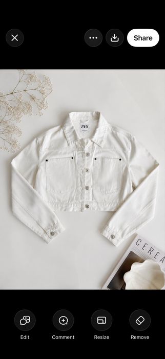 Джинсовка zara оригинал