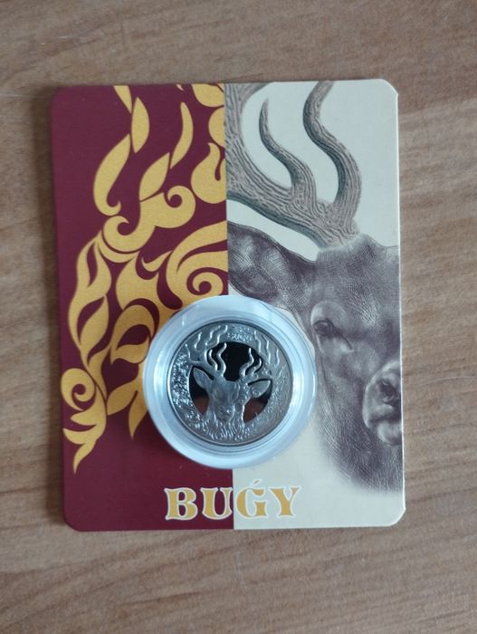 Коллекционная монета Bugy Бугы Бұғы