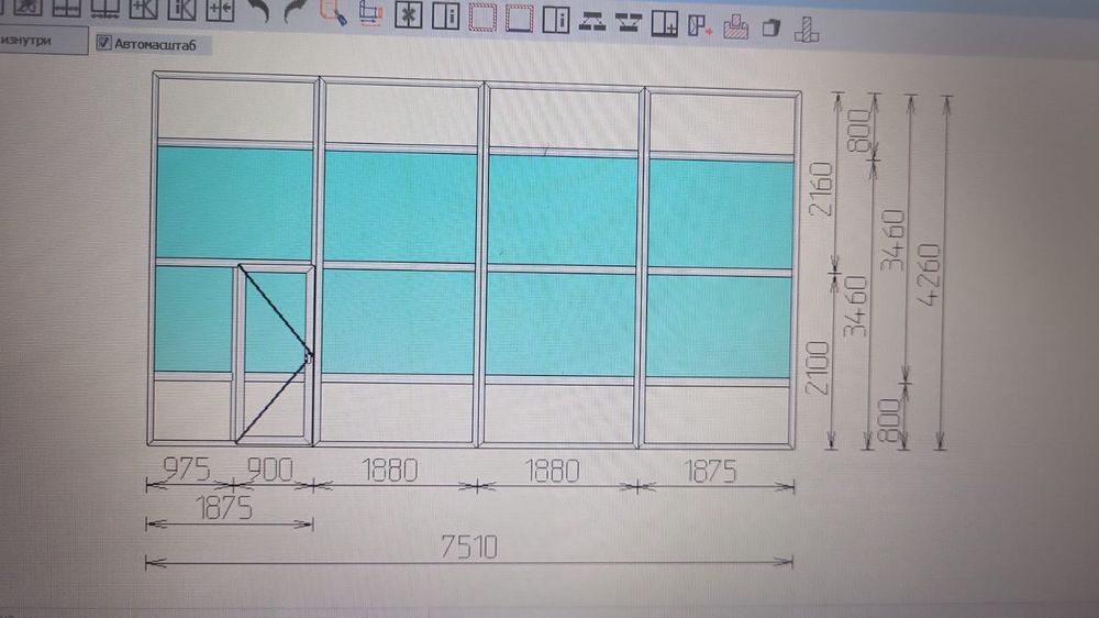 Перегородка пластиковая