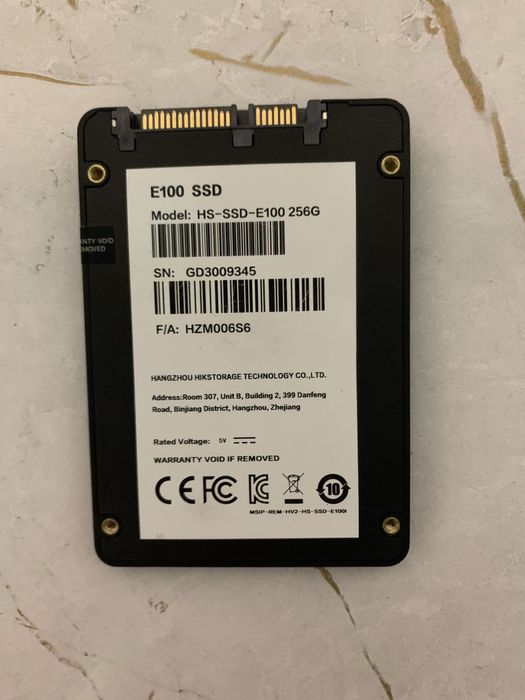 ssd sata 2.5 256gb
