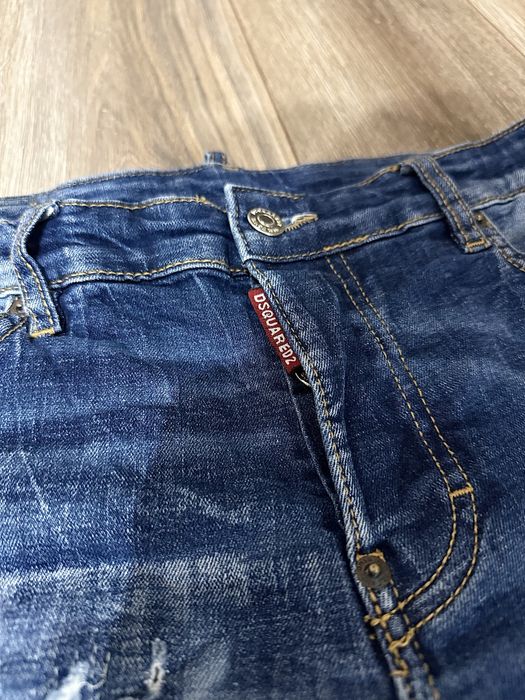 Dsquared2 Мъжки дънки "Acid Wash Effect"