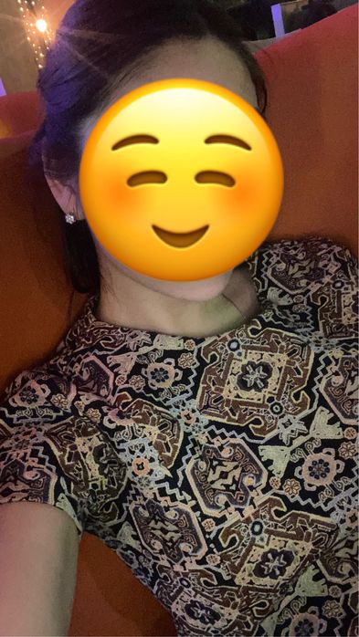 Платье ZARA с восточным принтом