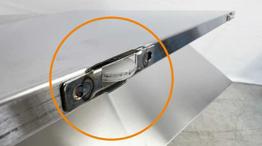 LICHIDARE STOC  Dulap Masa Inox Cu Usi Glisante Dulap Profesional 100 / 120 / 150 / 180 / 200 pe latime 70cm , TRANSPORT Gratis