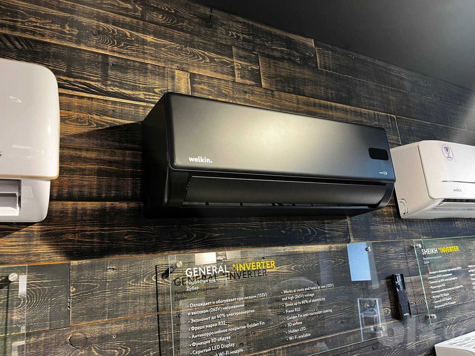 Кондиционер Welkin General Black - 24 000Btu/h Inverter!