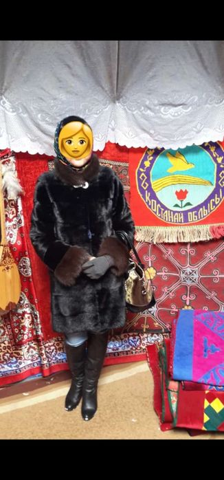 Шуба норковая, тёплая