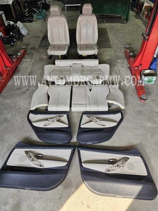 БМВ Ф36 4 серия Бежов кожен салон БМВ BMW F36