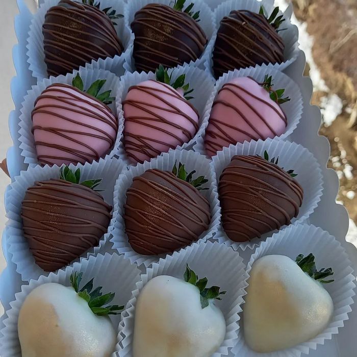 КЛУБНИКА В шоколаде Подарки боксы