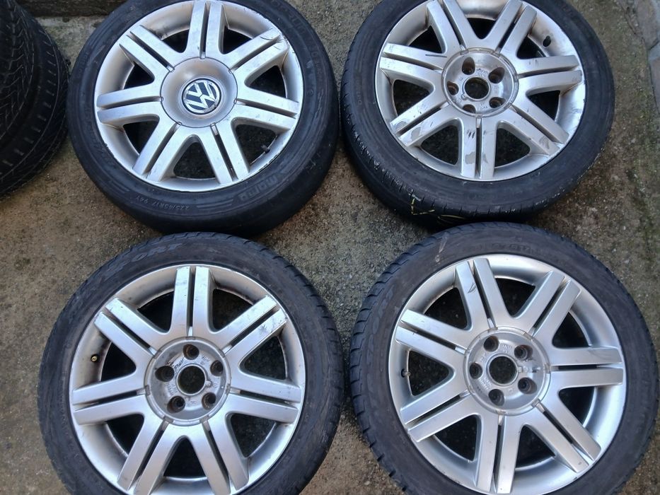 Оригинални Алум джанти 17цола за Vw passat.Golf.5.6.Touran.audi.5×112.