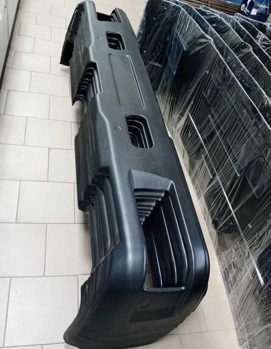 Пластиковая накладка на бампер КамАЗ ЕВРО 2 (Усиленный ABS пластик).