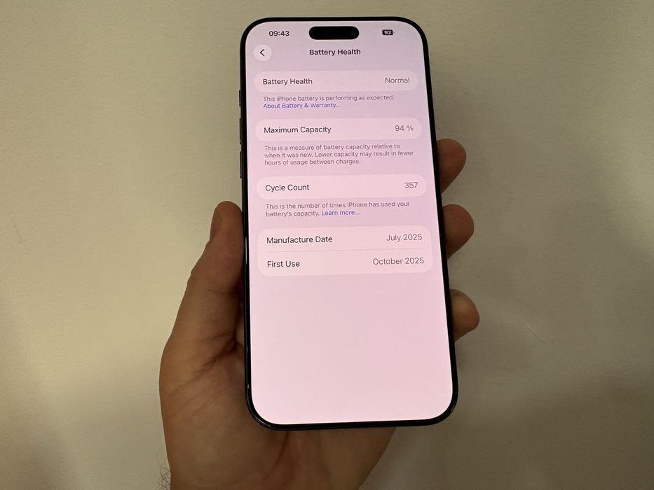 Iphone 17 Pro Max, 512  gb, Deep Blue