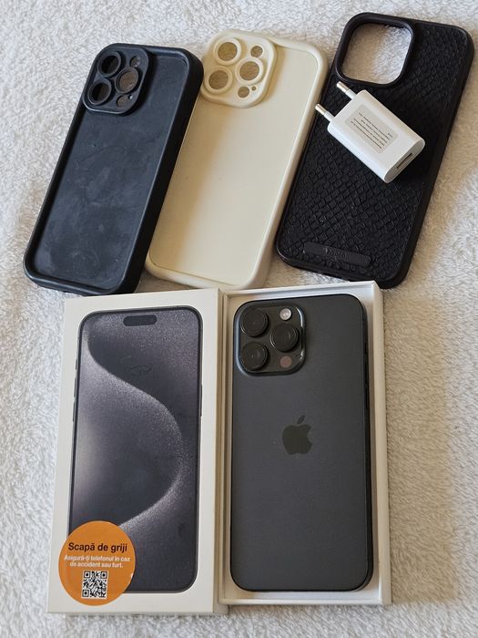 Iphone 15 pro max 86% baterie 256GB  stare excelenta Full box
