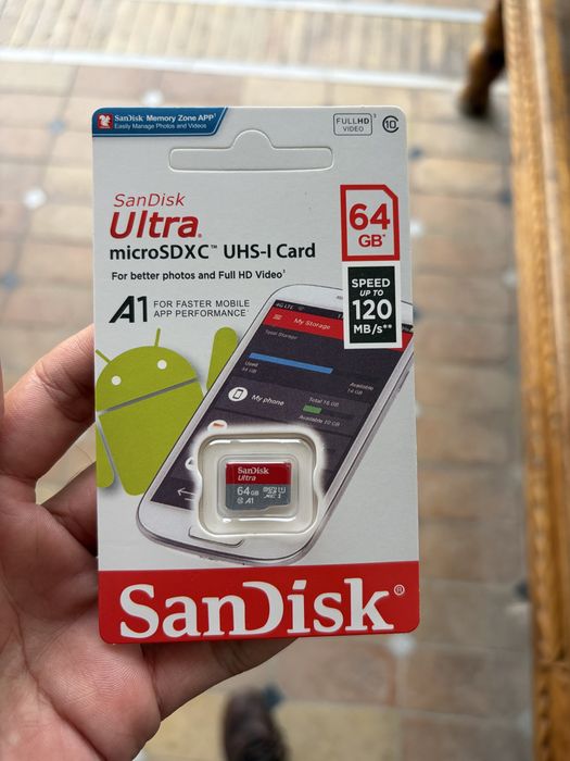 Sandisk Флешка ultra 120mb/s