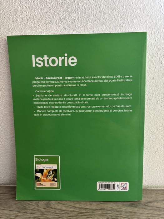 Carte istorie bacalaureat