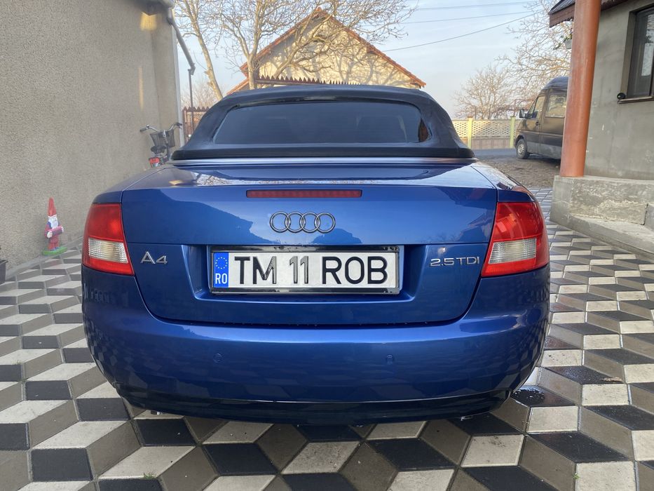 Audi a4 cabrio 2.5 tdi