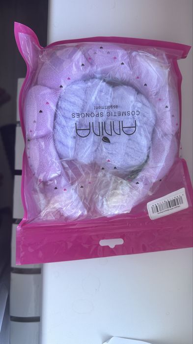 Набор для умывания (ободок+нарукавники)