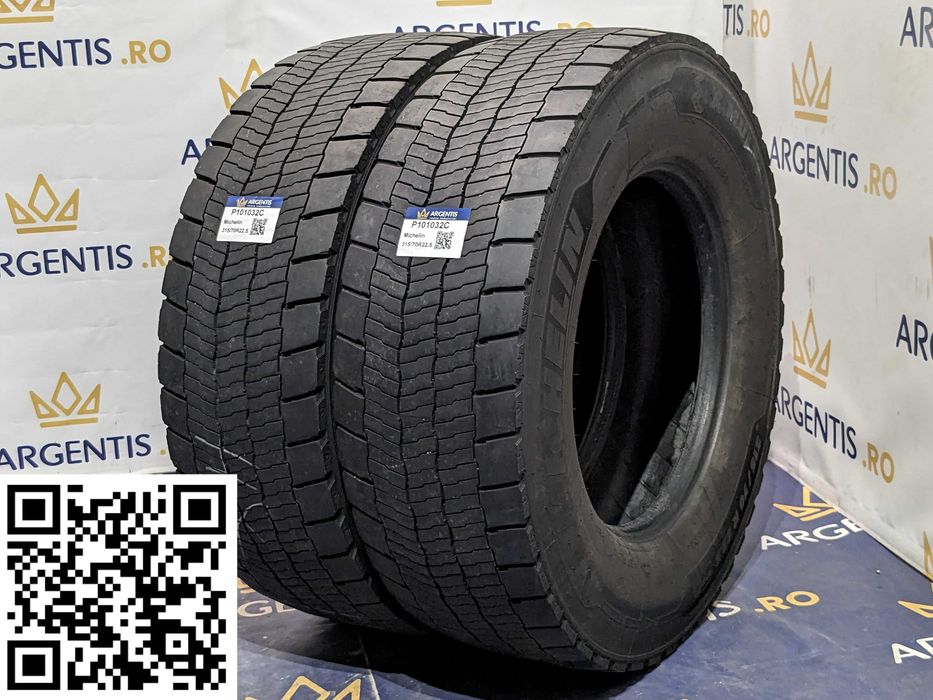 Pereche 2 anvelope 315/70R22.5 Michelin (cod P101032C)