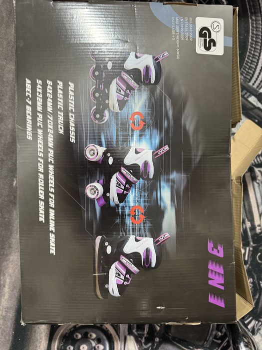 Ghete role 3 in 1, toate accesoriile incluse