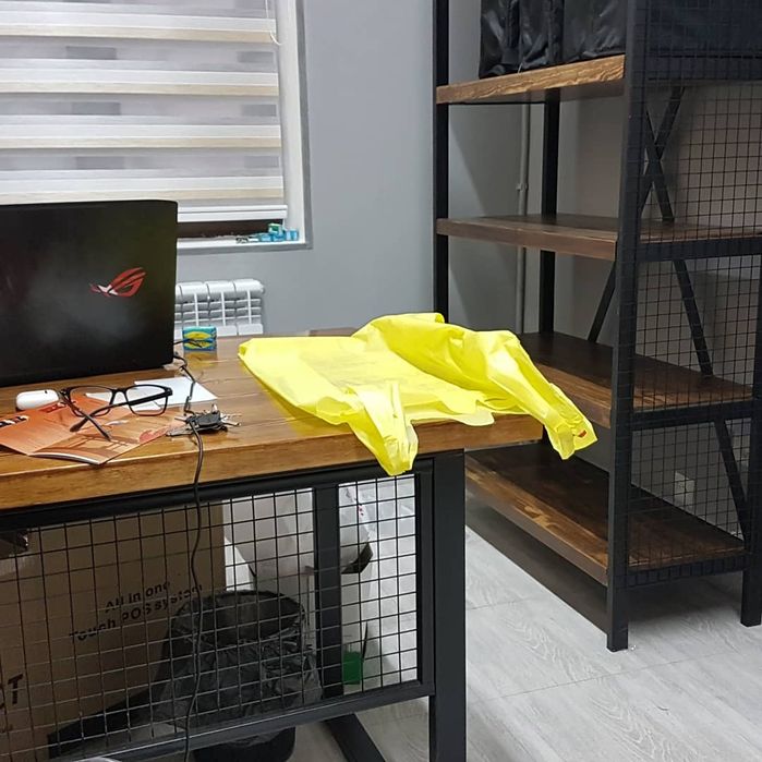 Лофт мебель стеллажи шкафы столы Офисная мебель каркасная