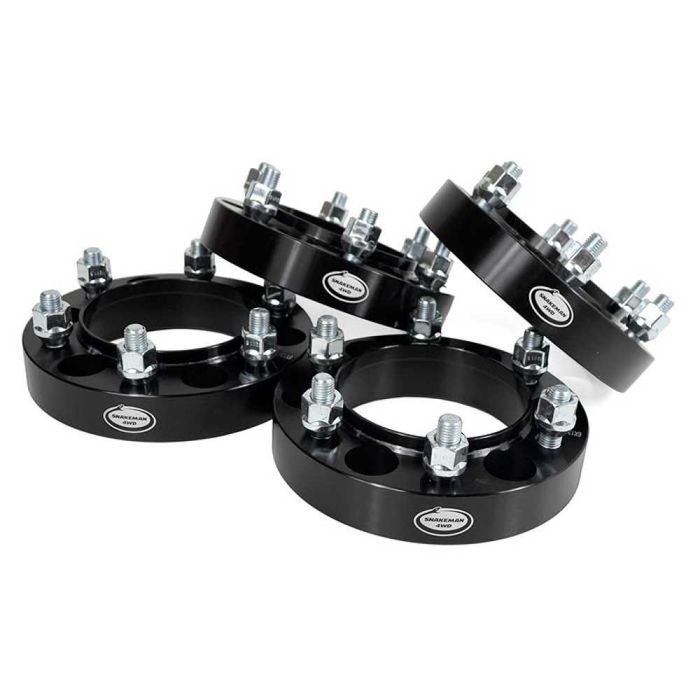 Flanse distantiere Nissan Terrano 1,Nissan Navara D22/NP300 38mm 6x139,7 M12x1,25 CB 108 cu inel de centrare culoare negru