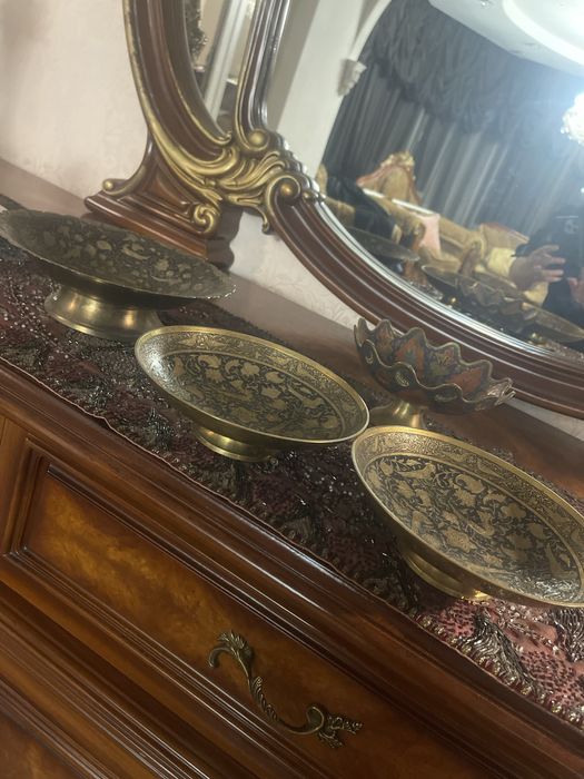 латунные конфетницы