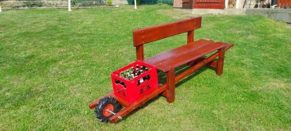 Bancă grădină tip roabă