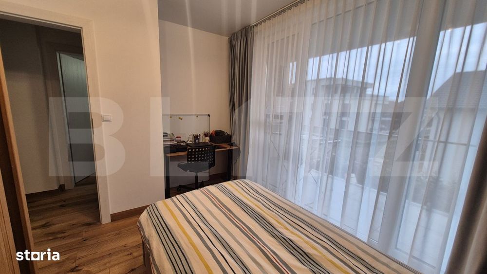 Casa cu 3 dormitoare, 100 mp, teren 202 mp, zona Baritiu