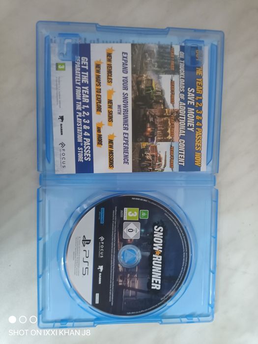 Продам игру SNOW RUNNER диск в хорошом состояние диску 2 дня