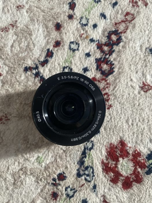 обектив камера sony