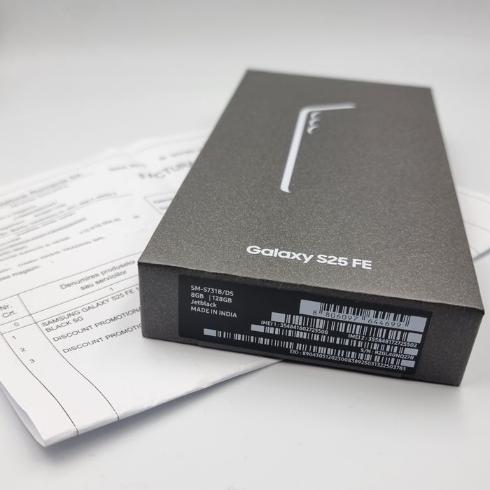 Amanet F28: Samsung Galaxy S25 FE sigilat Garantie