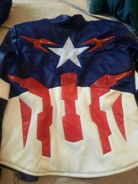 Новогодний костюм капитан Америка