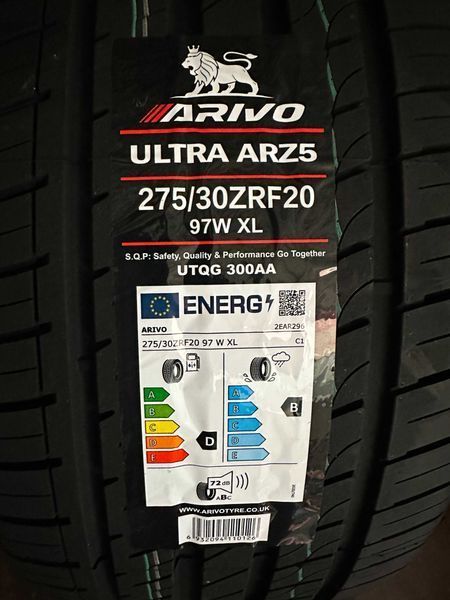 Летен спорт пакет ARIVO 245/35R20 95W XL 275/30R20 97W XL RUN FLAT