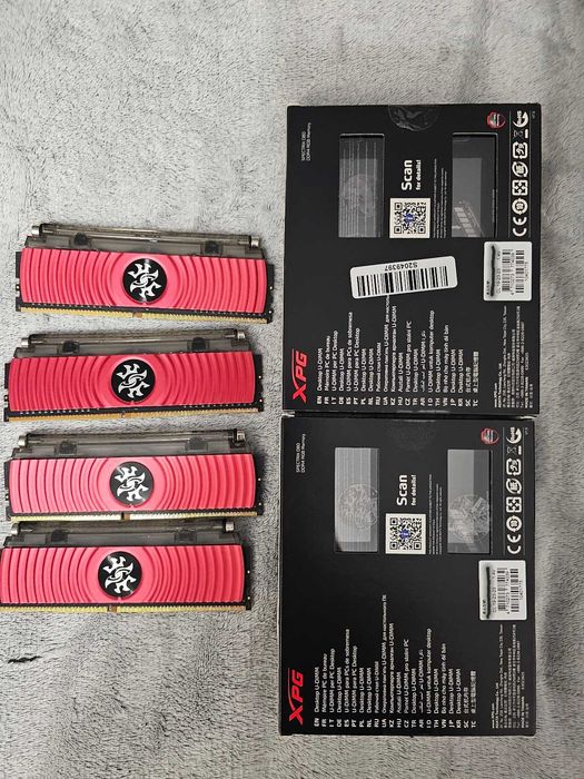 32GB DDR4 (4x8GB) 4133MHz 19-23-23 ADATA XPG Spectrix D80 B-die