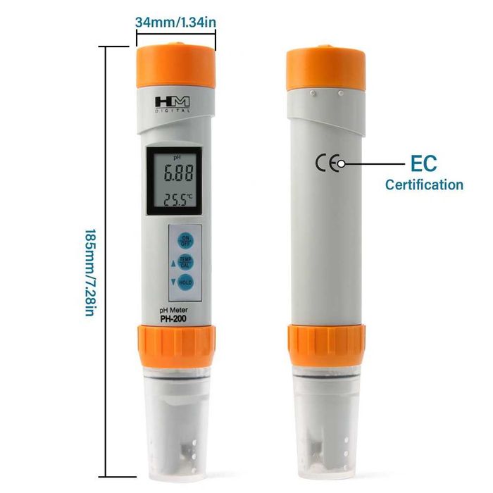 pH метър професионален с функция АТС и сменяем електрод, 20214255