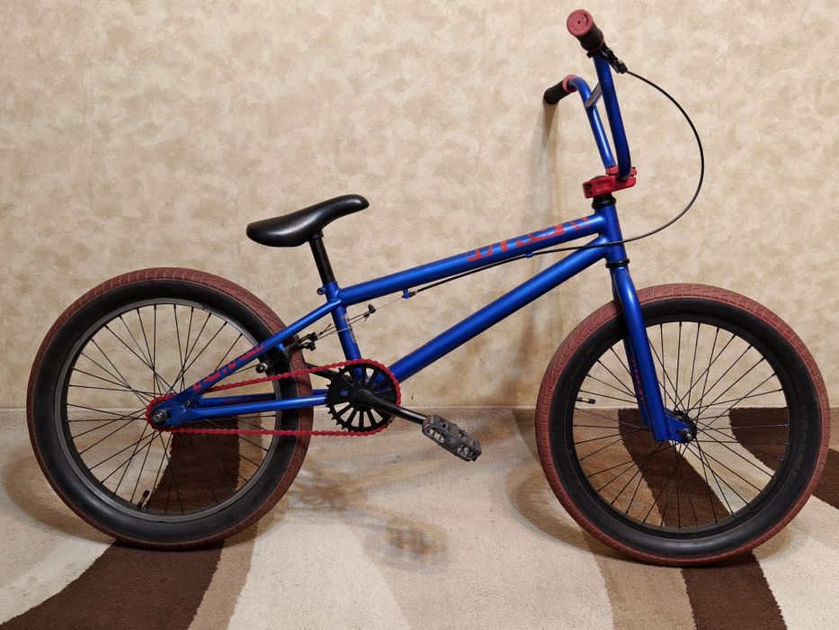 Велосипед BMX синий