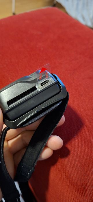 Lanterna frontala Petzl Swift RL, 1100lm, neagra, reincarcabila, USB-C Nou Nefolosita