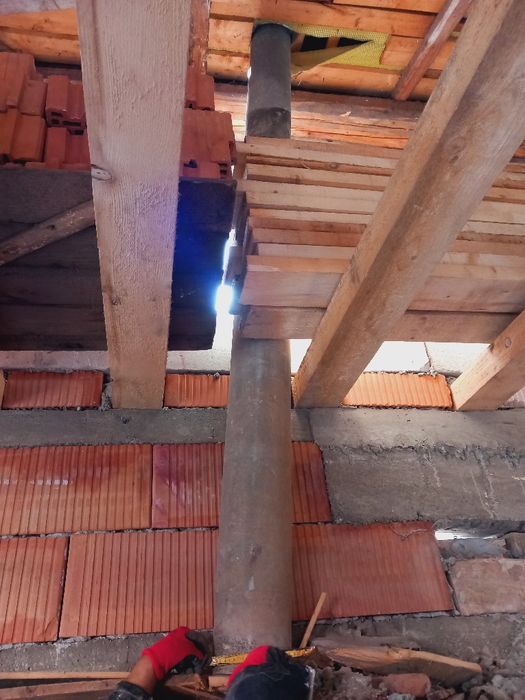 Vand horn rotund ,azbociment