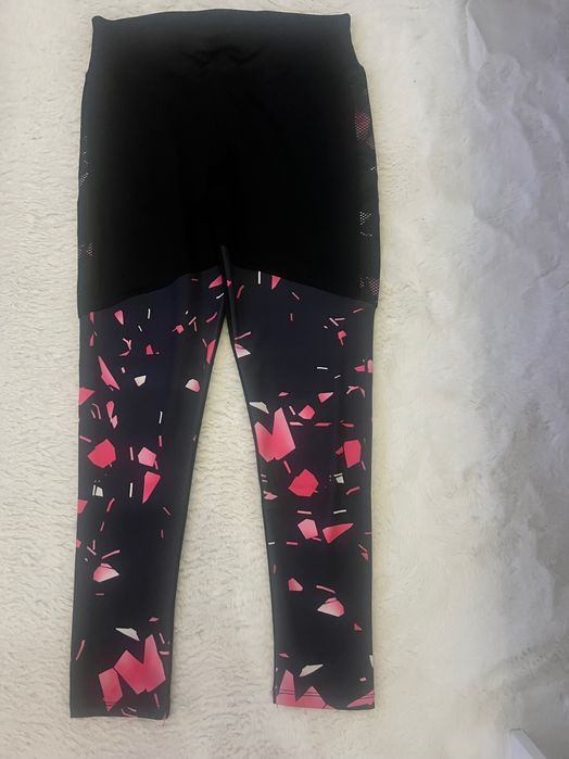 Спортно елегантен черен клин Полиестер