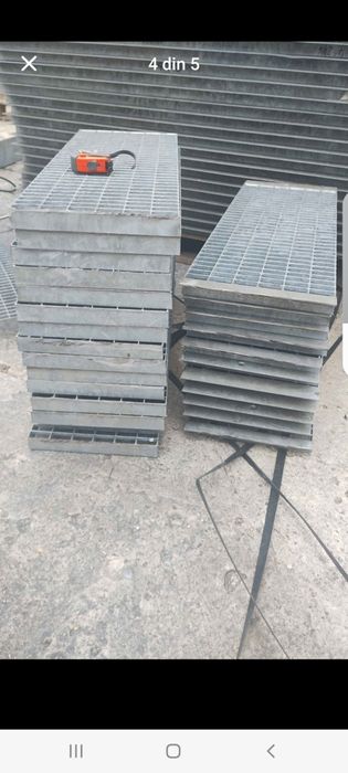 Gratare metalice galvanizate diferite dimensiuni debitam la dimensiune