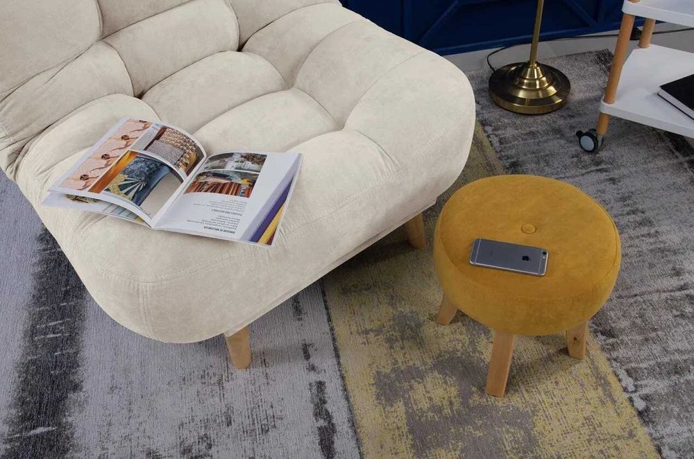 Кресло-кровать Бонс-Т (ultra ivory)