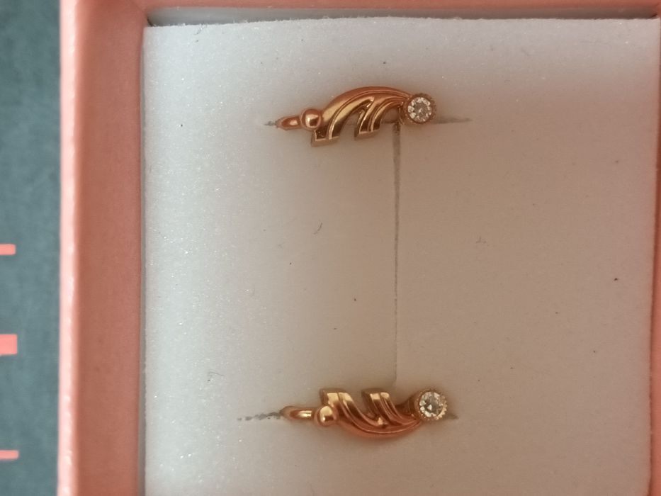 Златни! Руски обици, гривна от естествени перли и пръстен