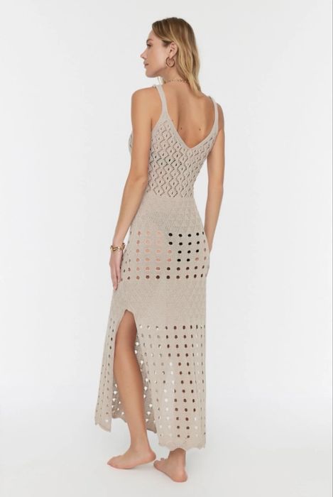Rochie de plaja tricotata XL