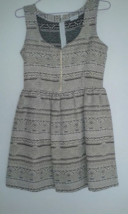 Rochie sarafan cu fir lucios