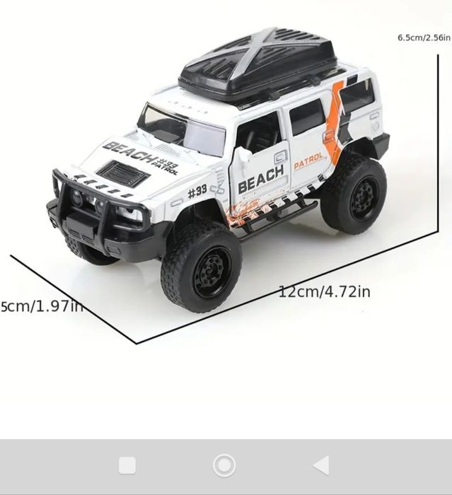 Продам модель внедорожника новая