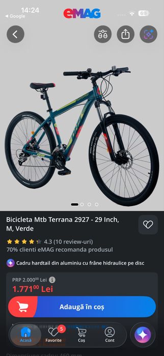 Se vine bicicleta + trotineta electrica cu batere detasabila