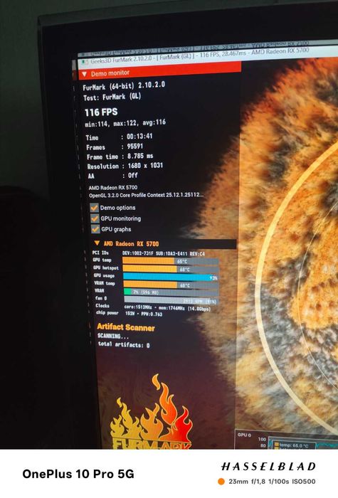 Геймърски компютър Core i7 11700F\32gb\RX 5700 \1TB\1000W Superflower